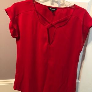 Express criss cross top